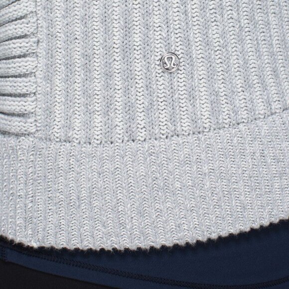 Lululemon Embrace Hoodie- Knit Hooded Zip Up Sweater- Size Medium - Picture 7 of 15